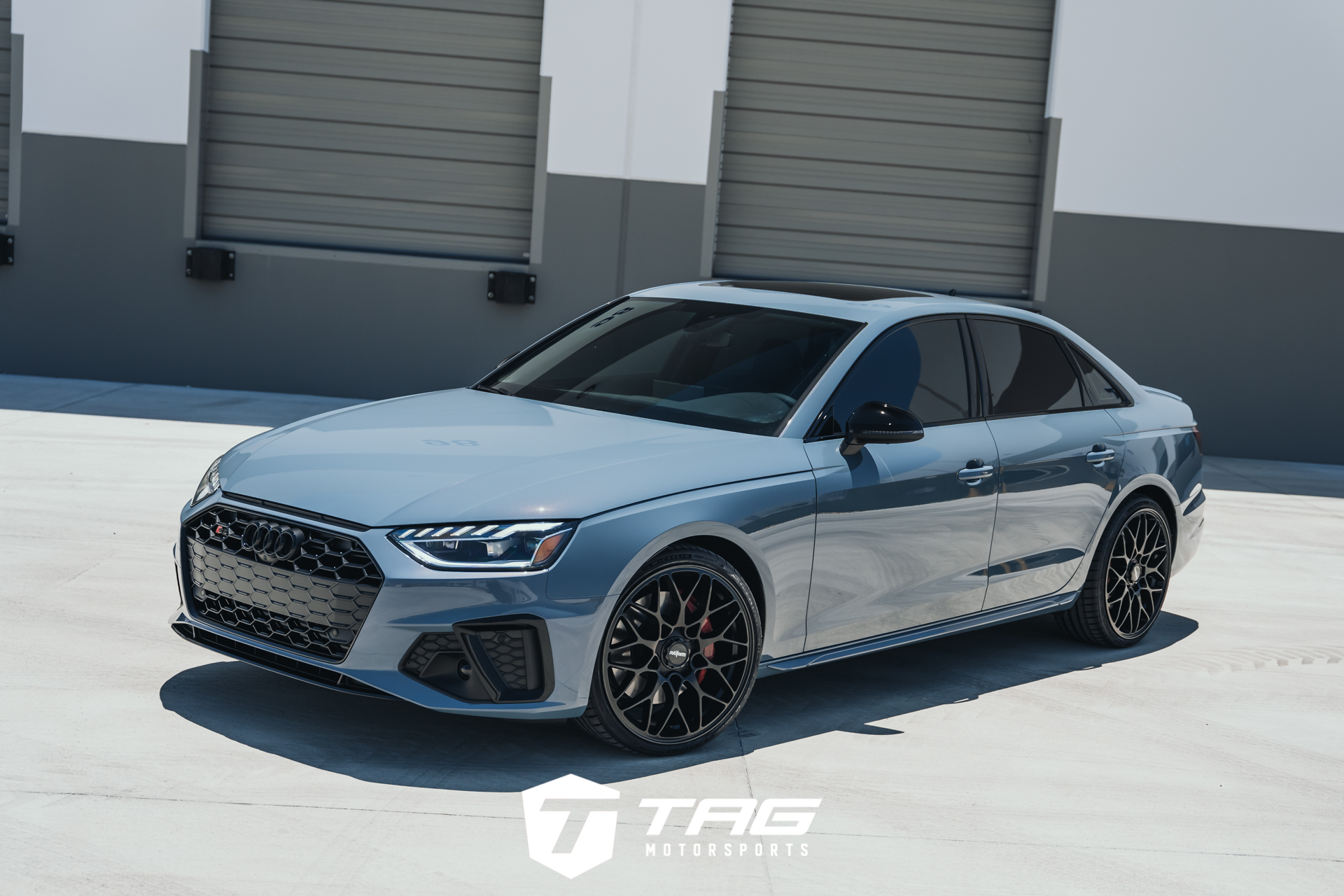 B9.5 S4 on Rotiform SGN Wheels