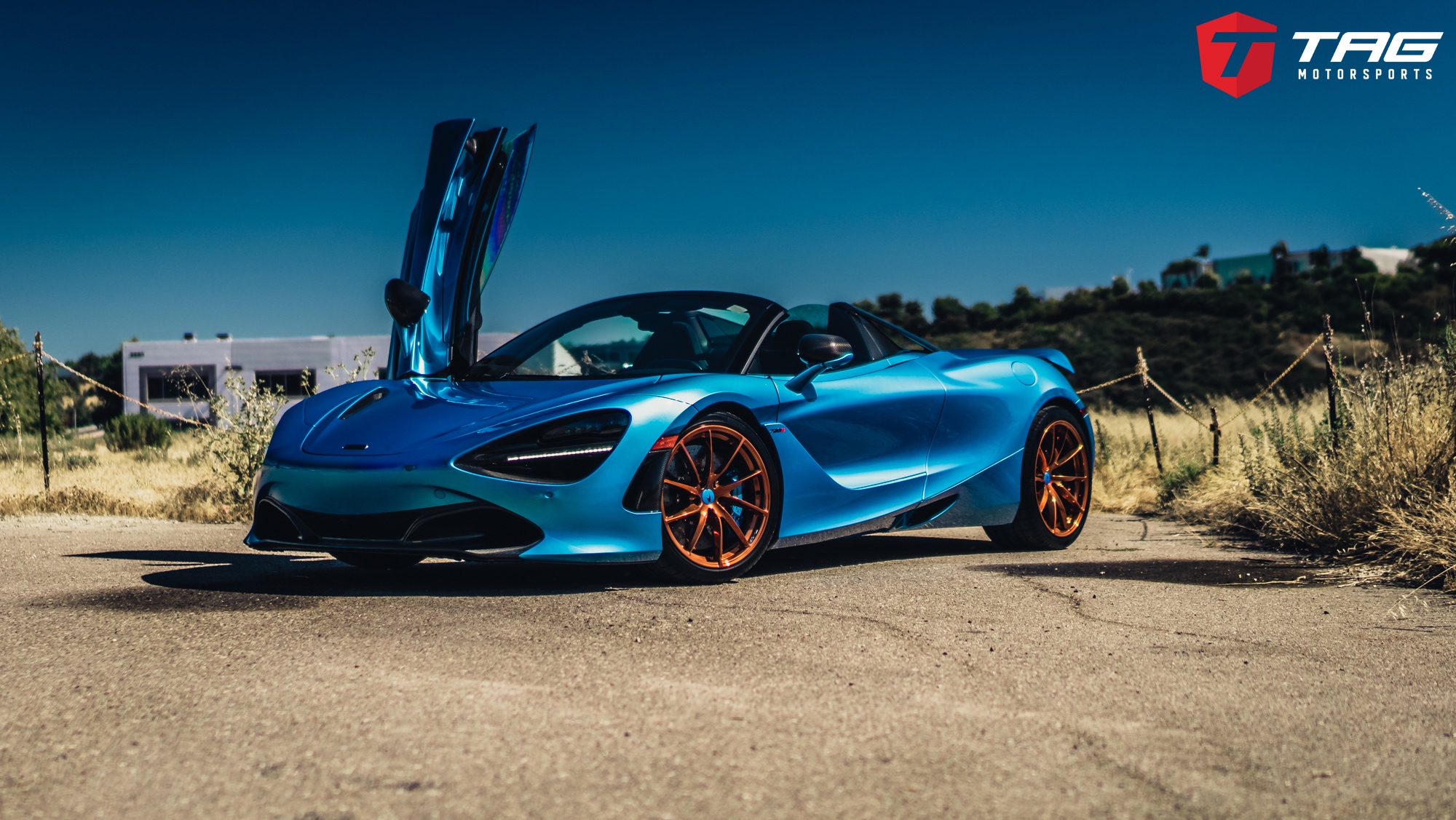 720S with TAG Custom Rose Gold Wheels and Trim