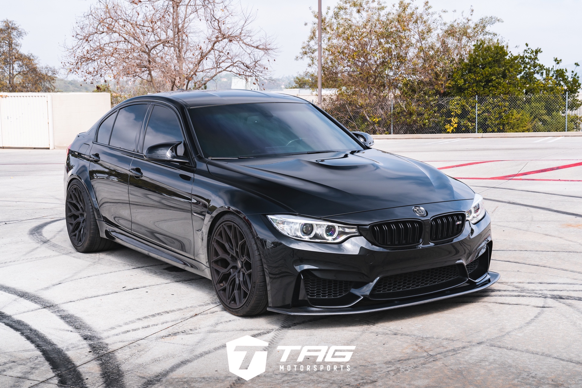 F80 M3 on Vossen HF-2 Wheels with Carbon Aero