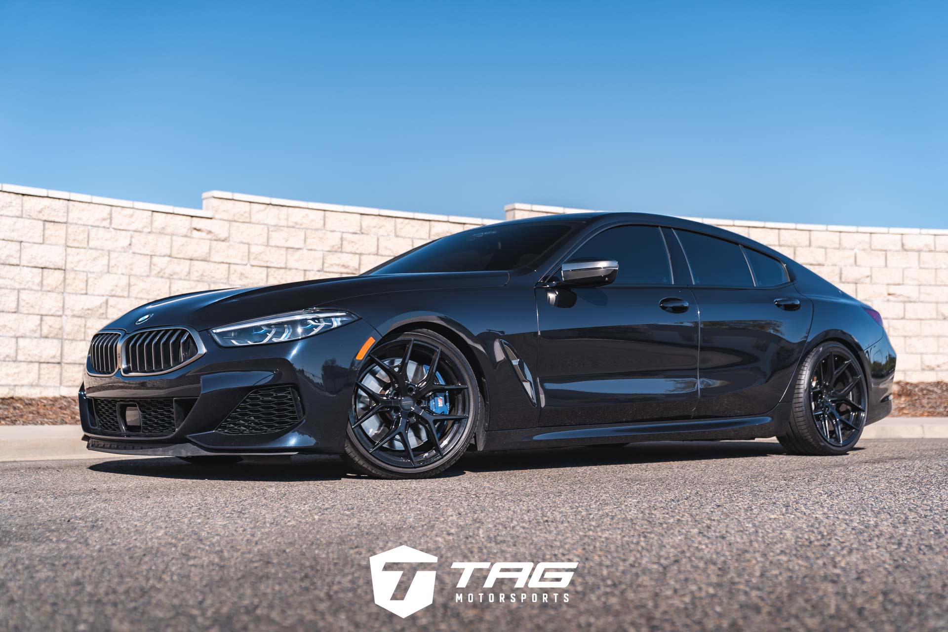 M850i Gran Coupe on Vossen HF-5 Wheels