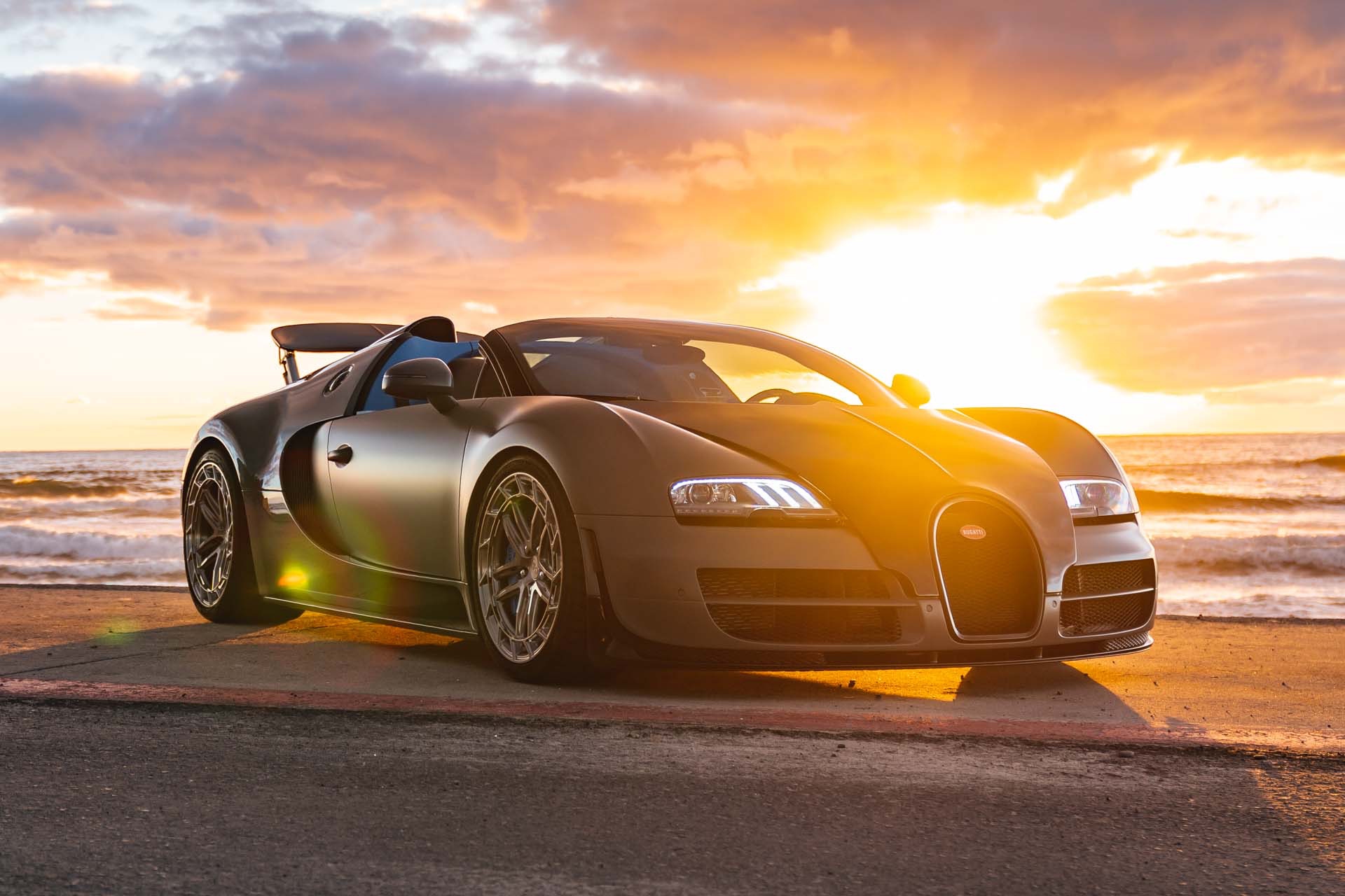 Veyron GS Vitesse on Vossen LC3-03T Wheels