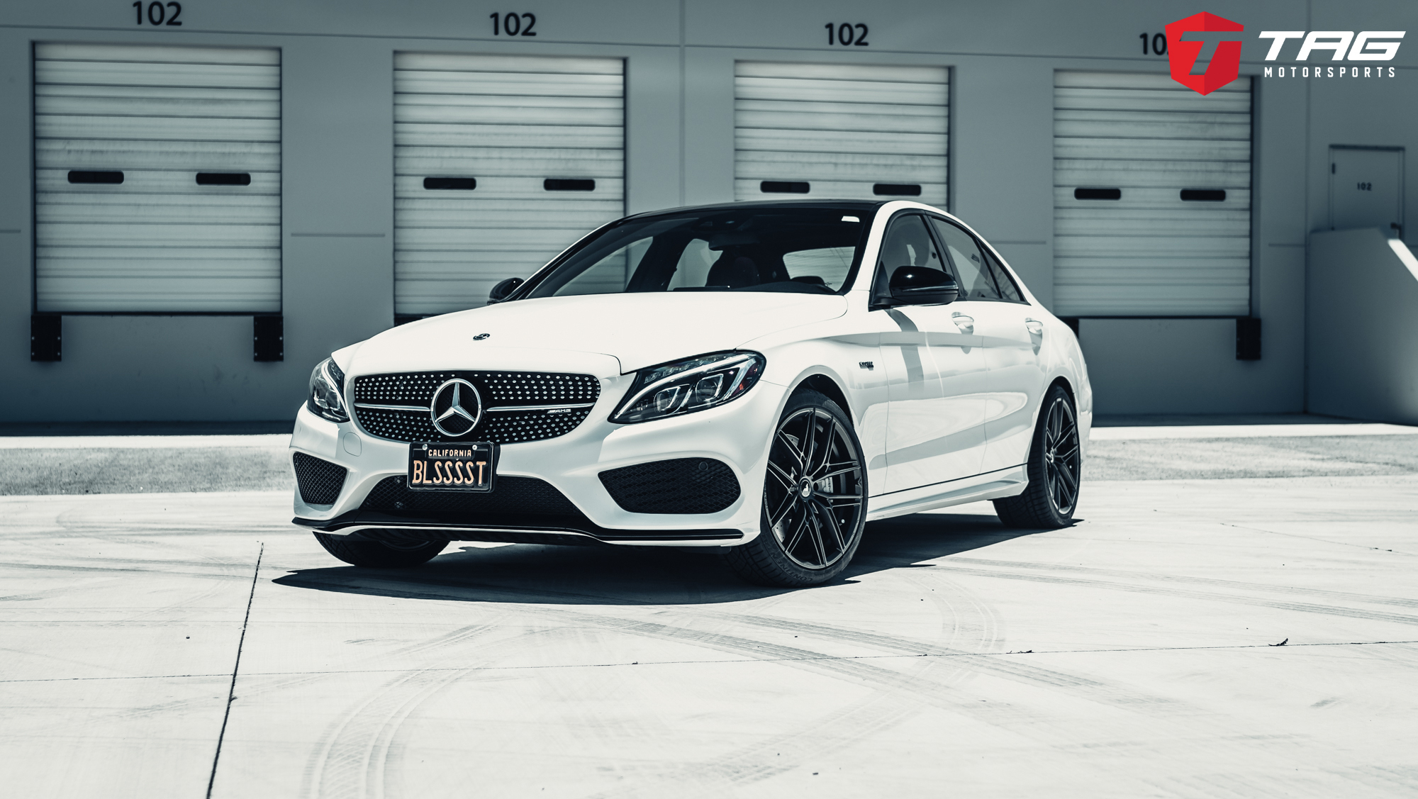 20' AMG C43 on Vorsteiner VFF-12 Wheels