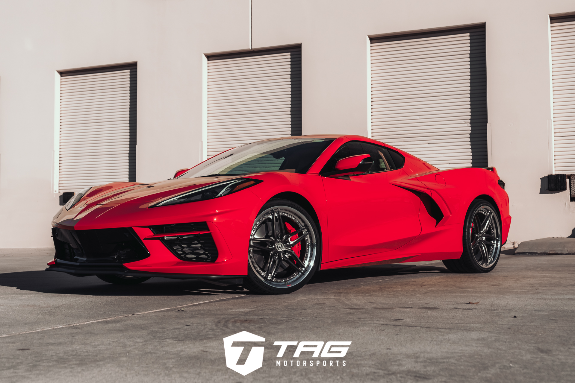 C8 Corvette Z51 on HRE S107SC Wheels