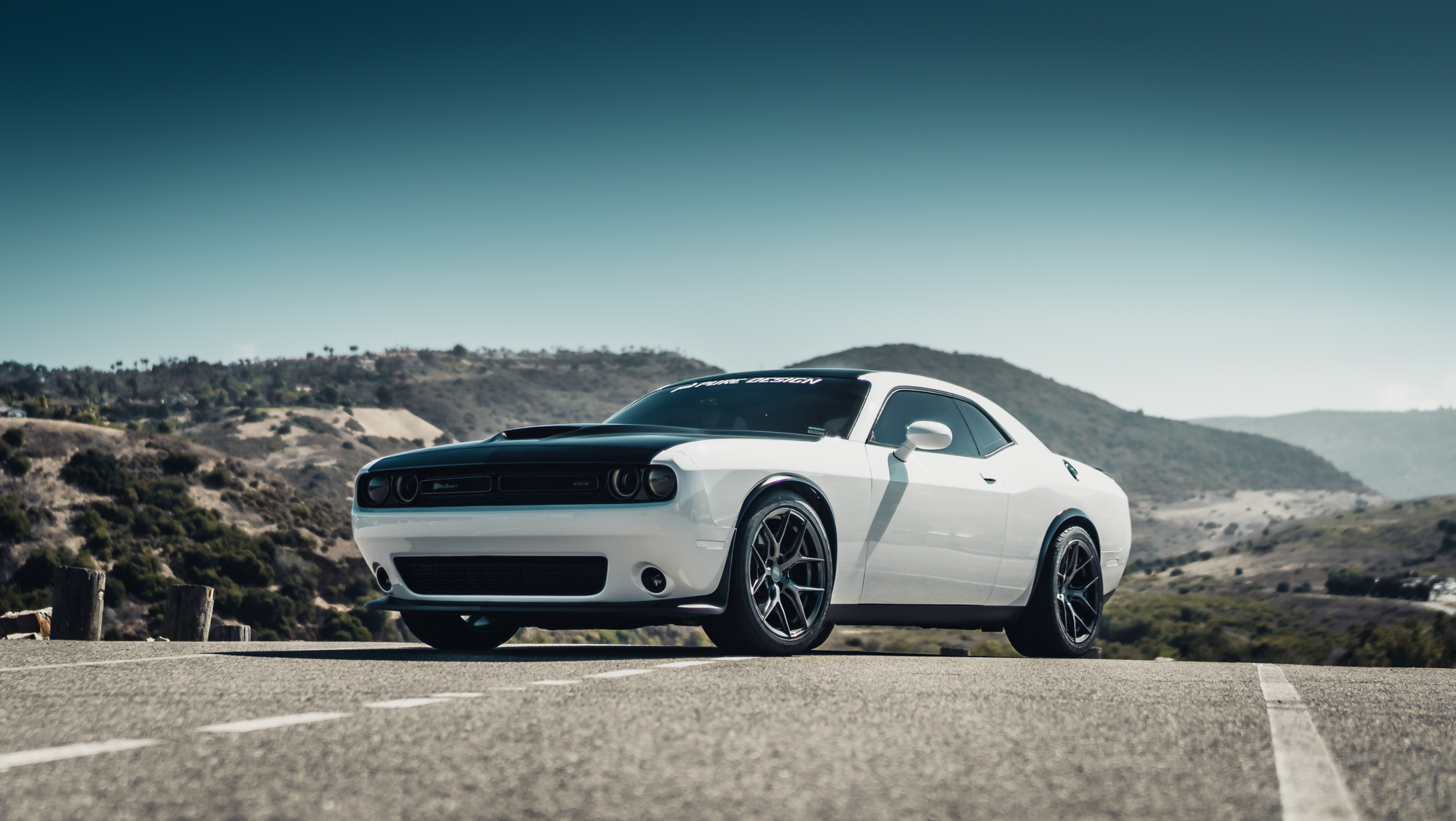 Dodge Challenger on Vossen HF-5s