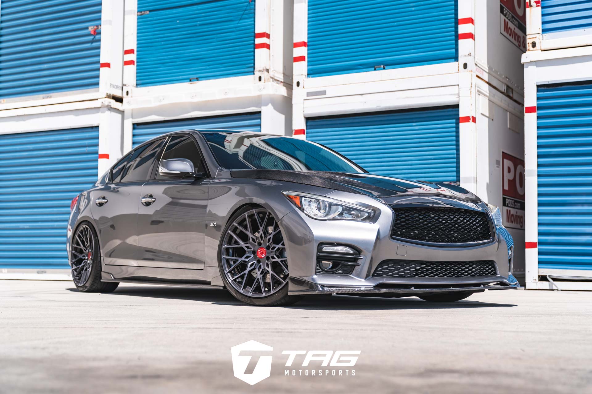 Q50S on XO Luxury Wheels