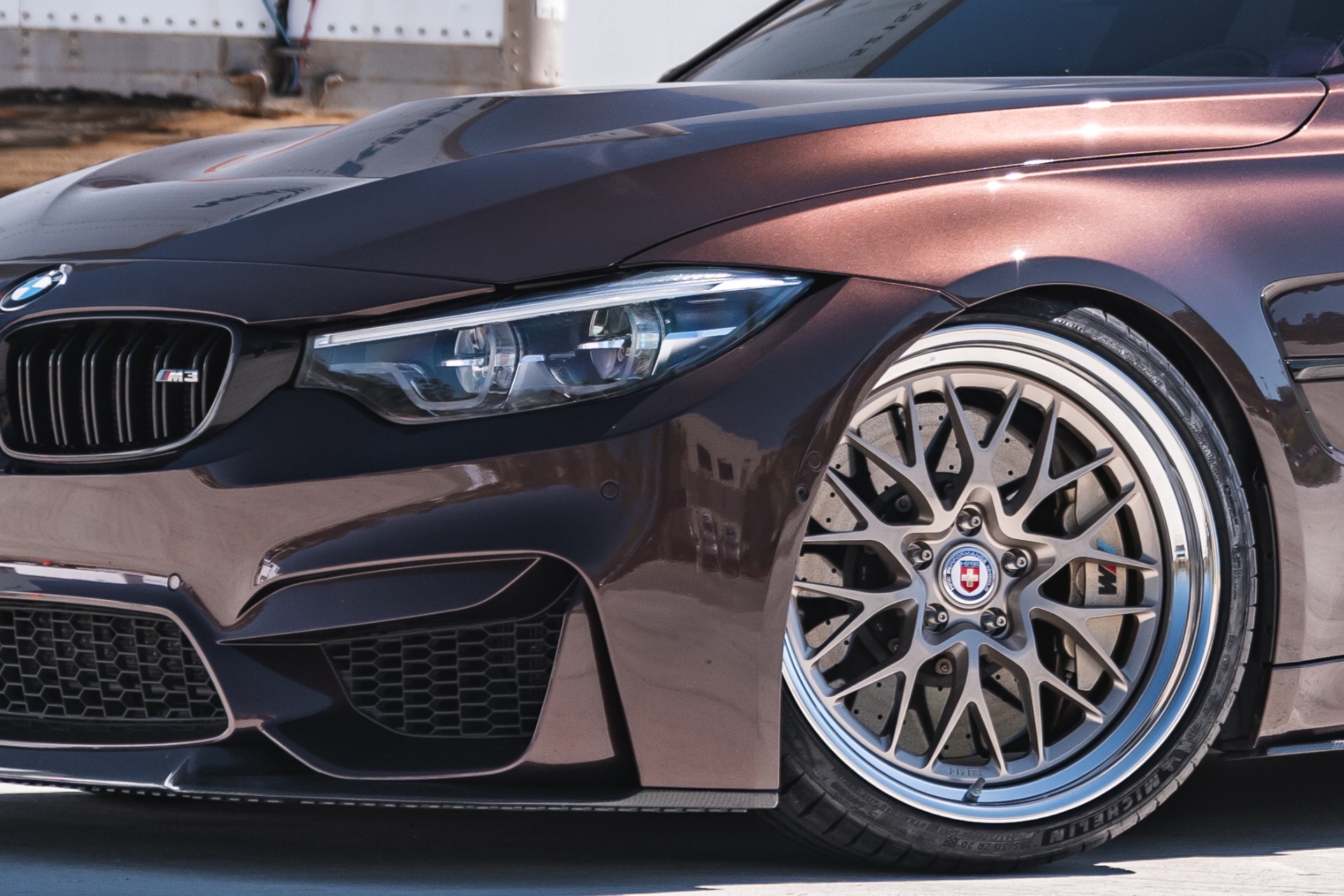 F80 M3 on HRE 520 Wheels | KW V3