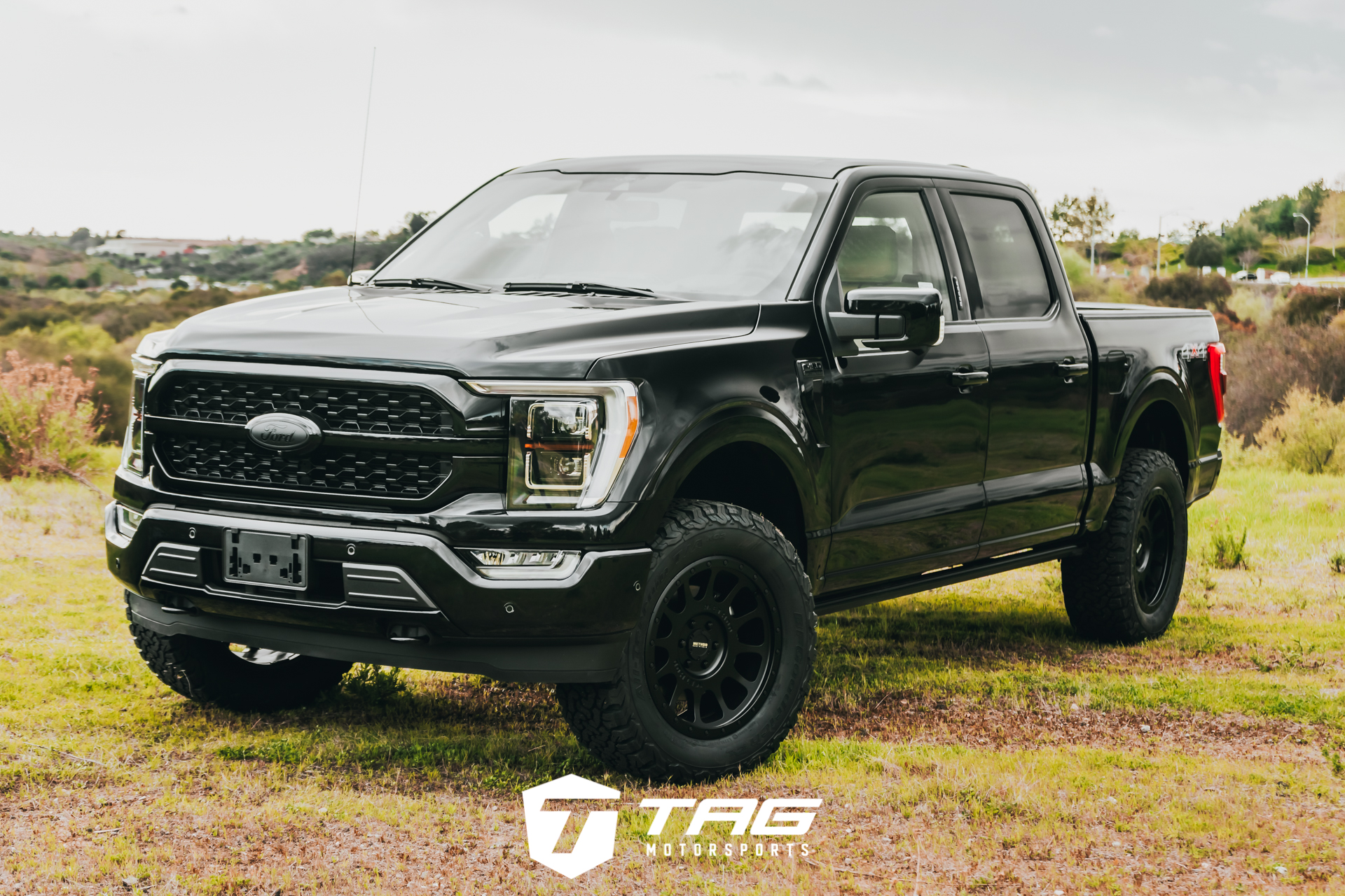 '21 F150 Platinum on Method Wheels