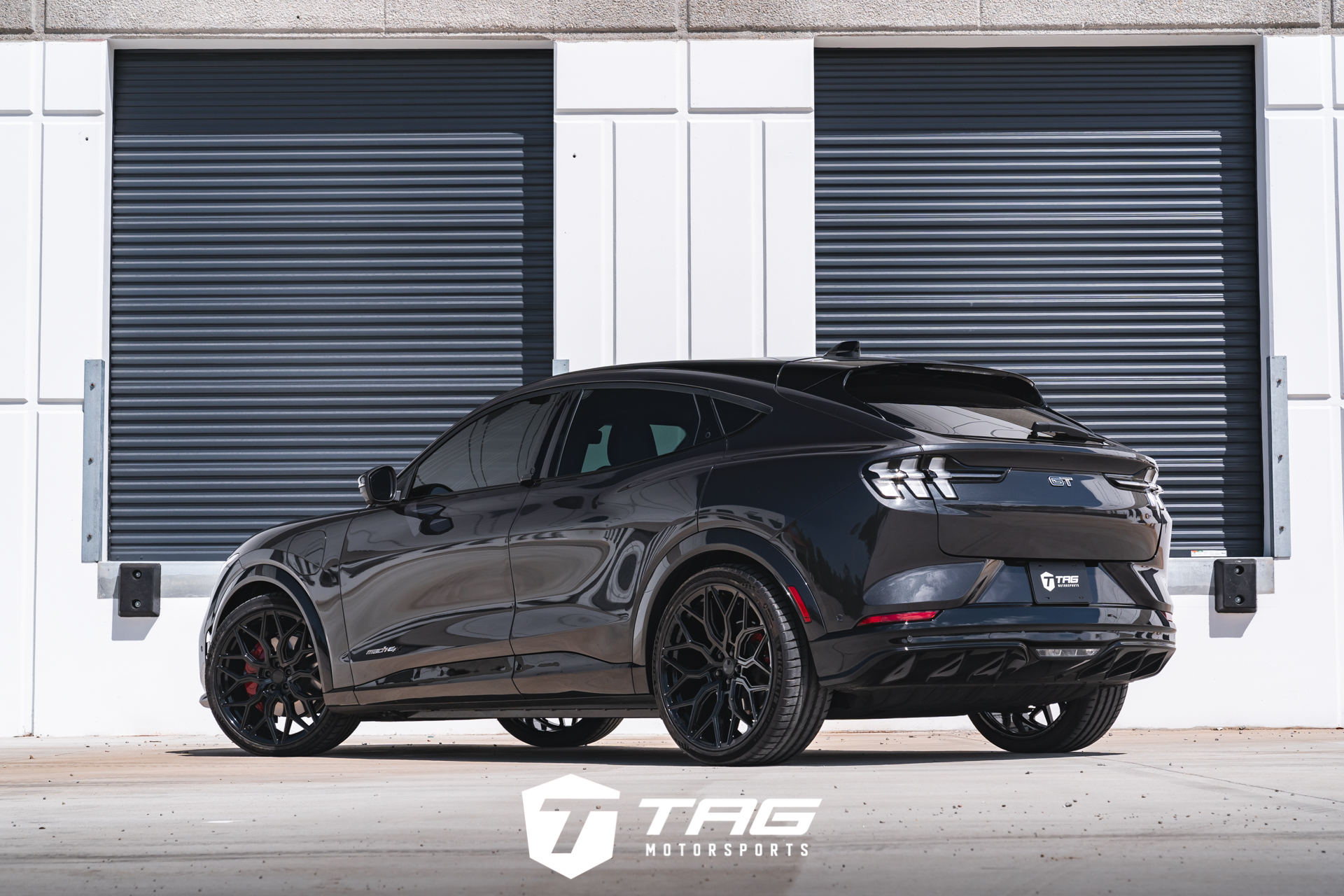 Mustang Mach E GT on Vossen HF-2 Wheels