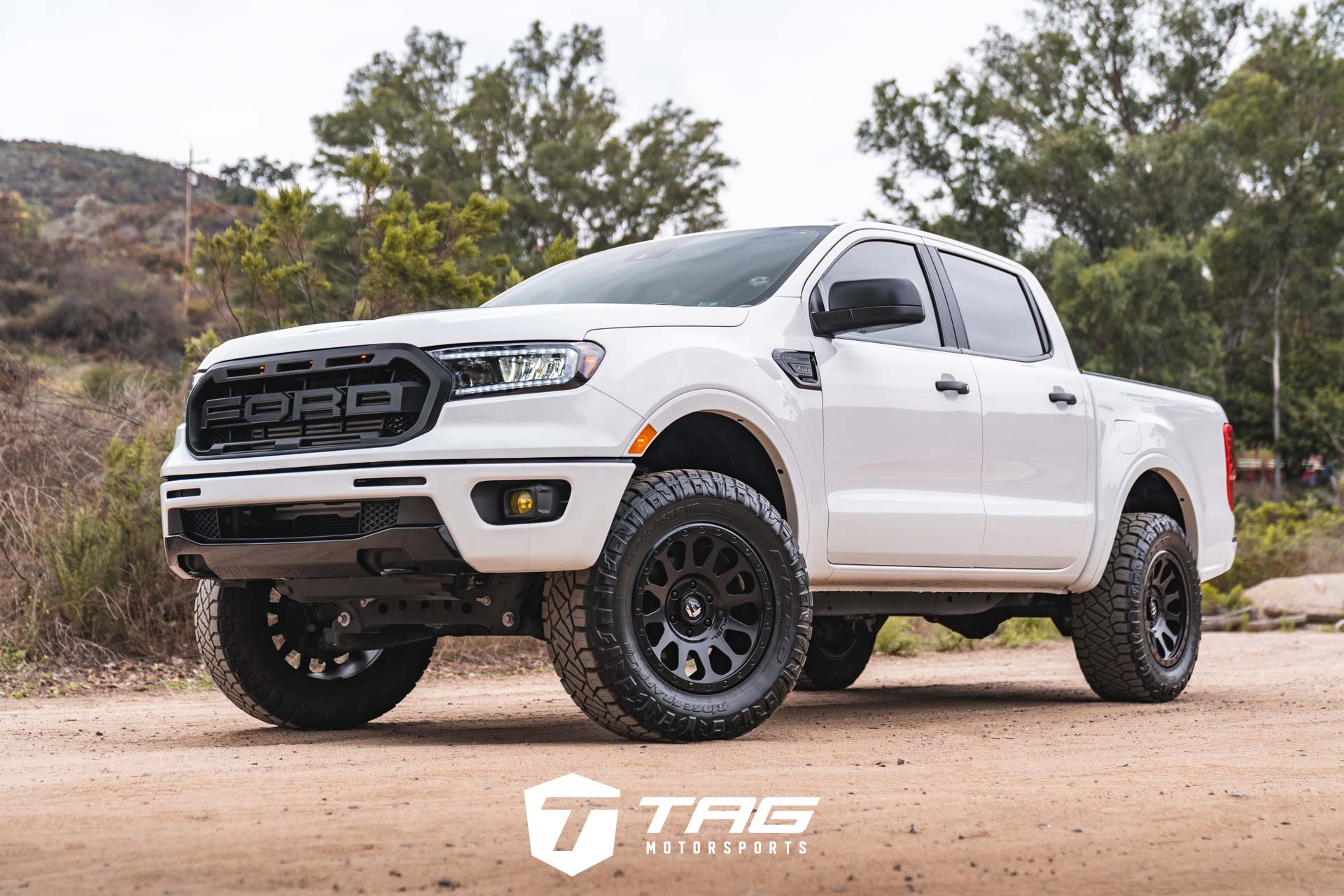 Ranger on Fuel Wheels with LED Headlights