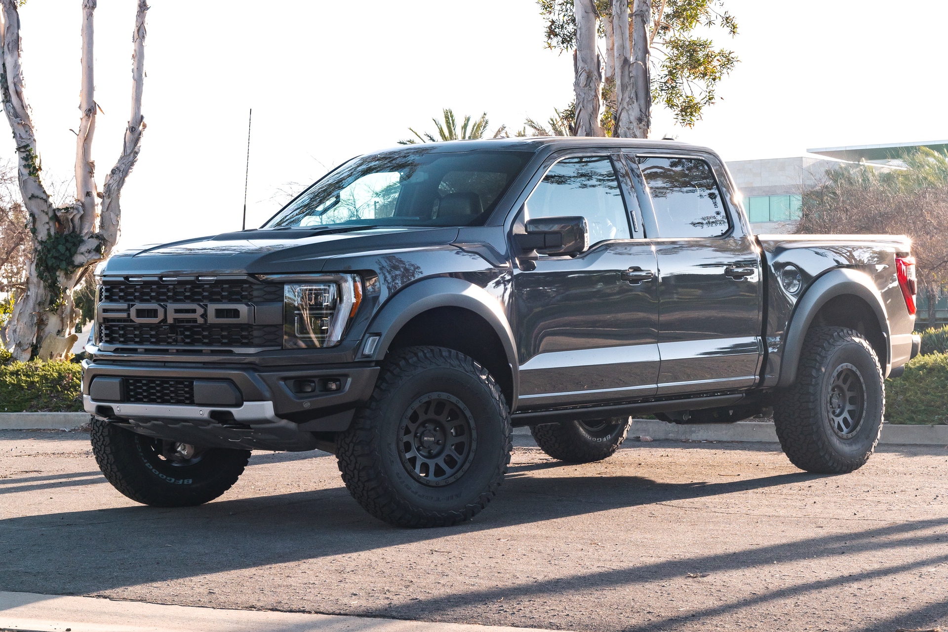 22' Raptor with AMP Steps on Method Wheels