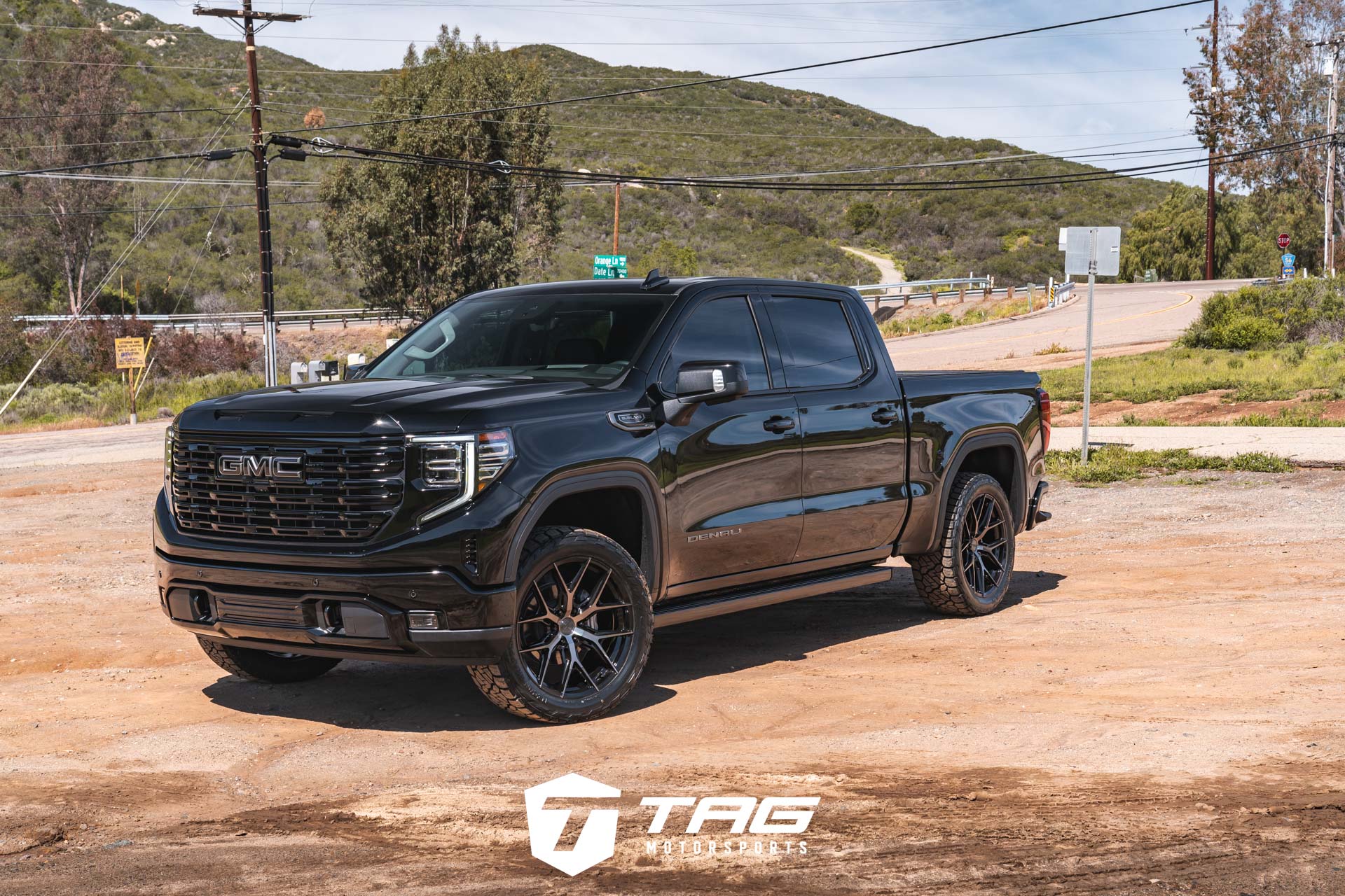 Sierra Denali with Borla Exhaust on Vossen HF6-4 Wheels