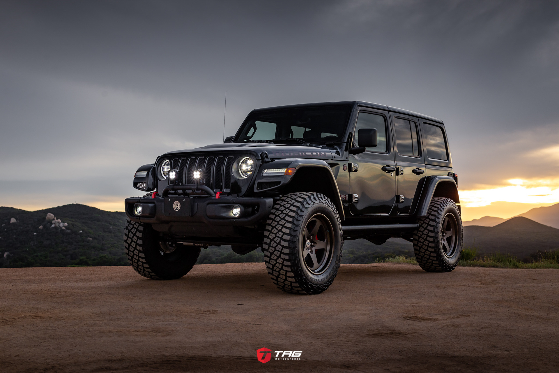 20' Wrangler on HRE 527 Wheels