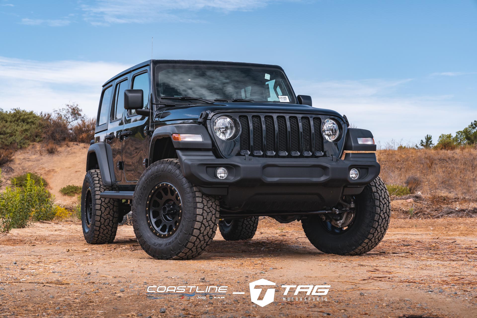 Wrangler Lifted on Black Method Wheels