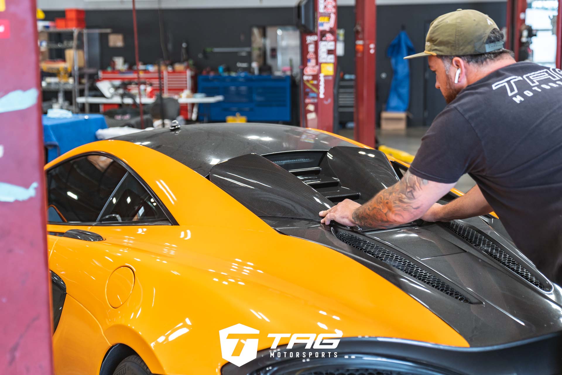 570S with Novitec Carbon Air Intake