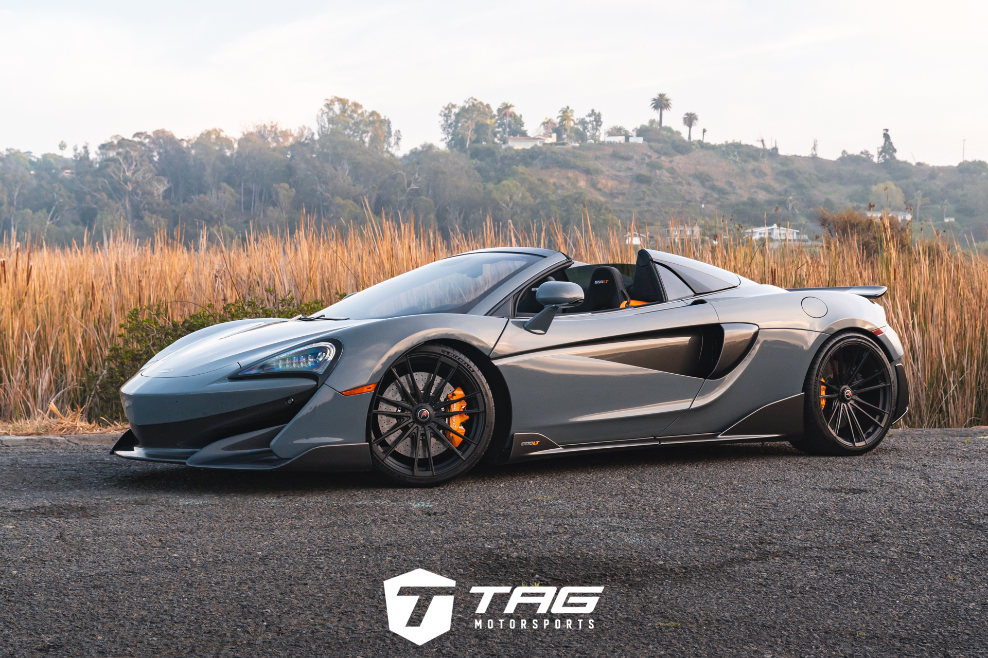 600LT Spider Lowered on Novitec MC3 Wheels