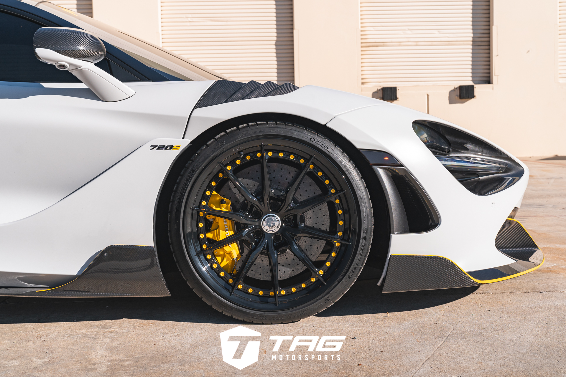 720S on HRE S104SC Wheels