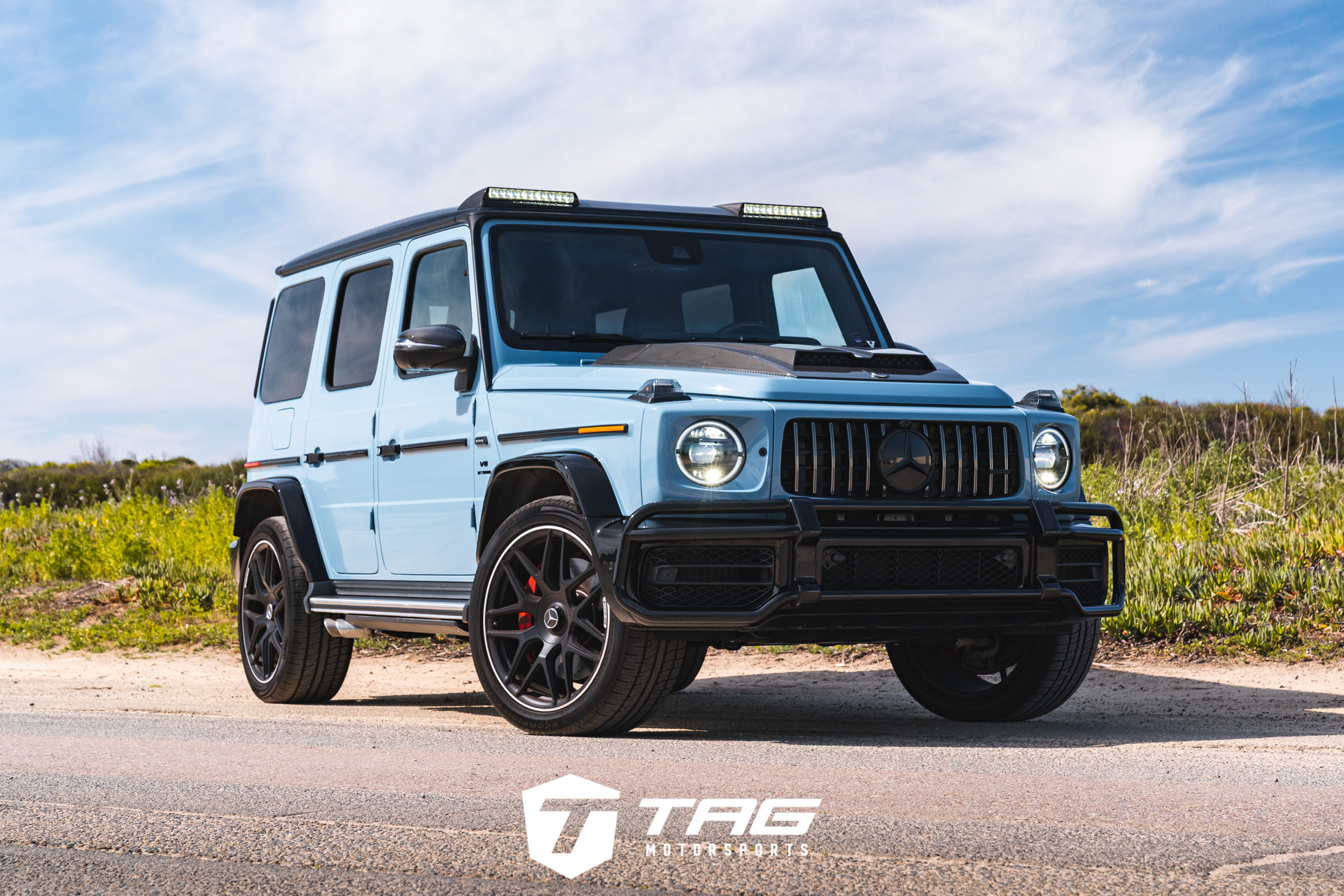 AMG G63 with Brabus Aero and Side Steps