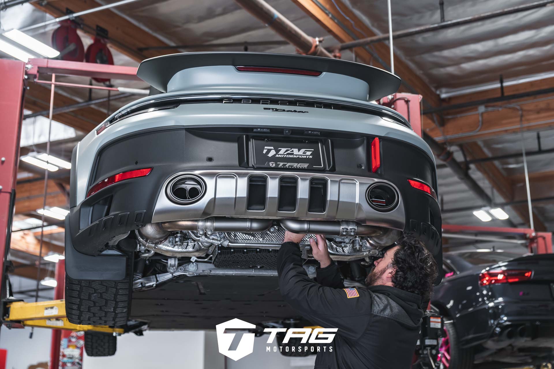 911 Dakar Akrapovic Exhaust Install