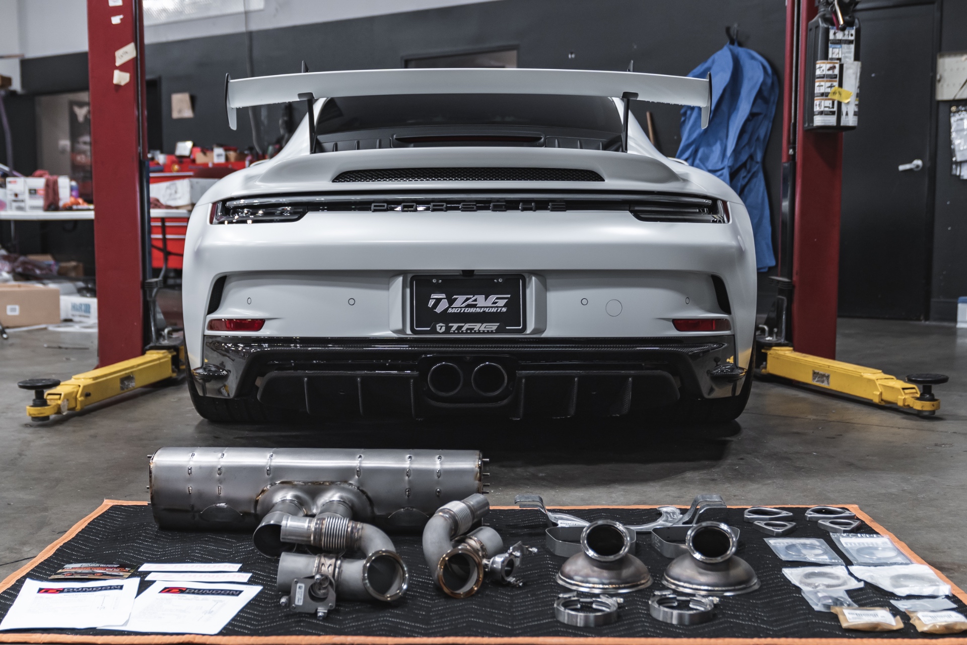 992 GT3 Dundon Exhaust Install