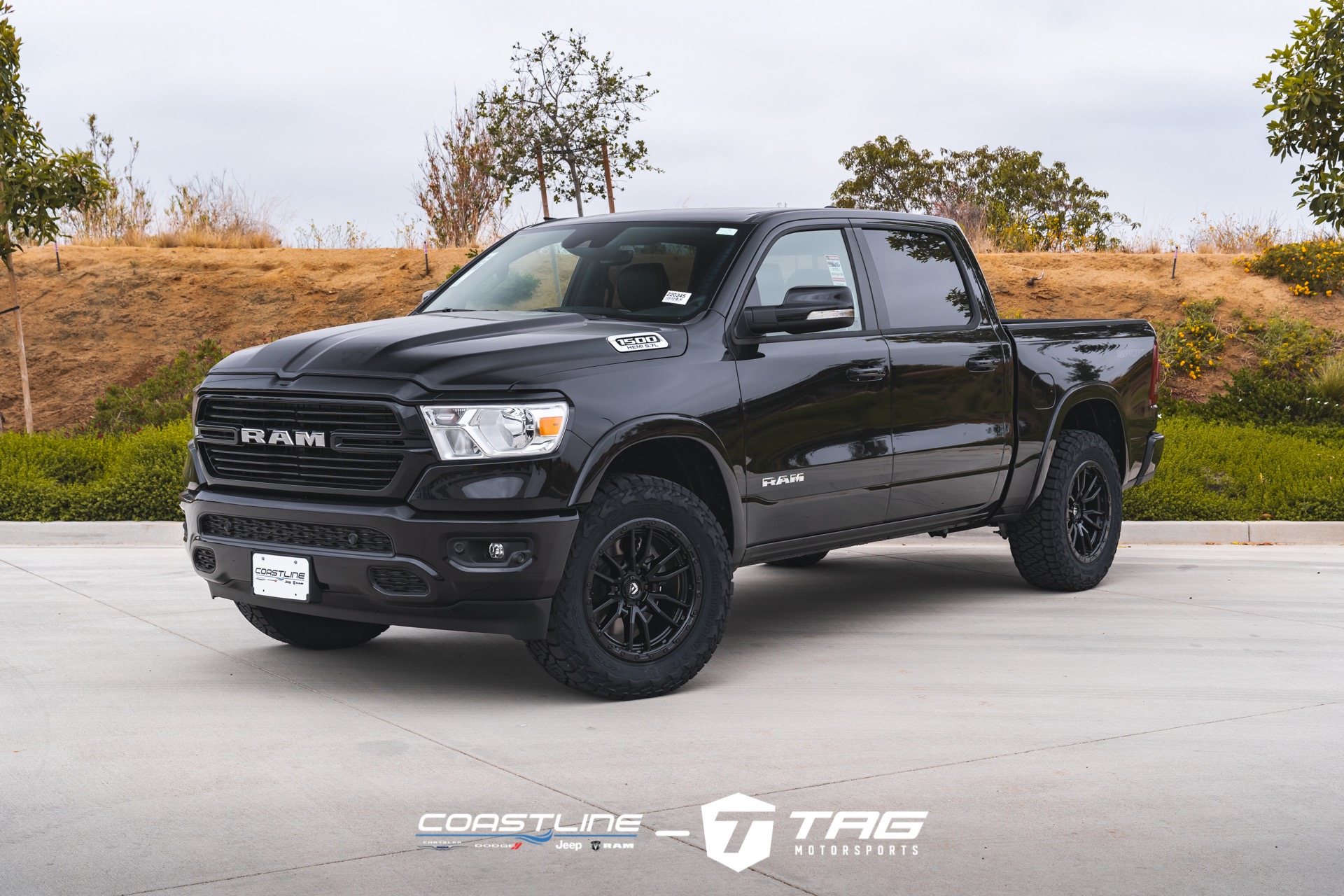 1500 Laramie Sport Lifted on Fuel Wheels