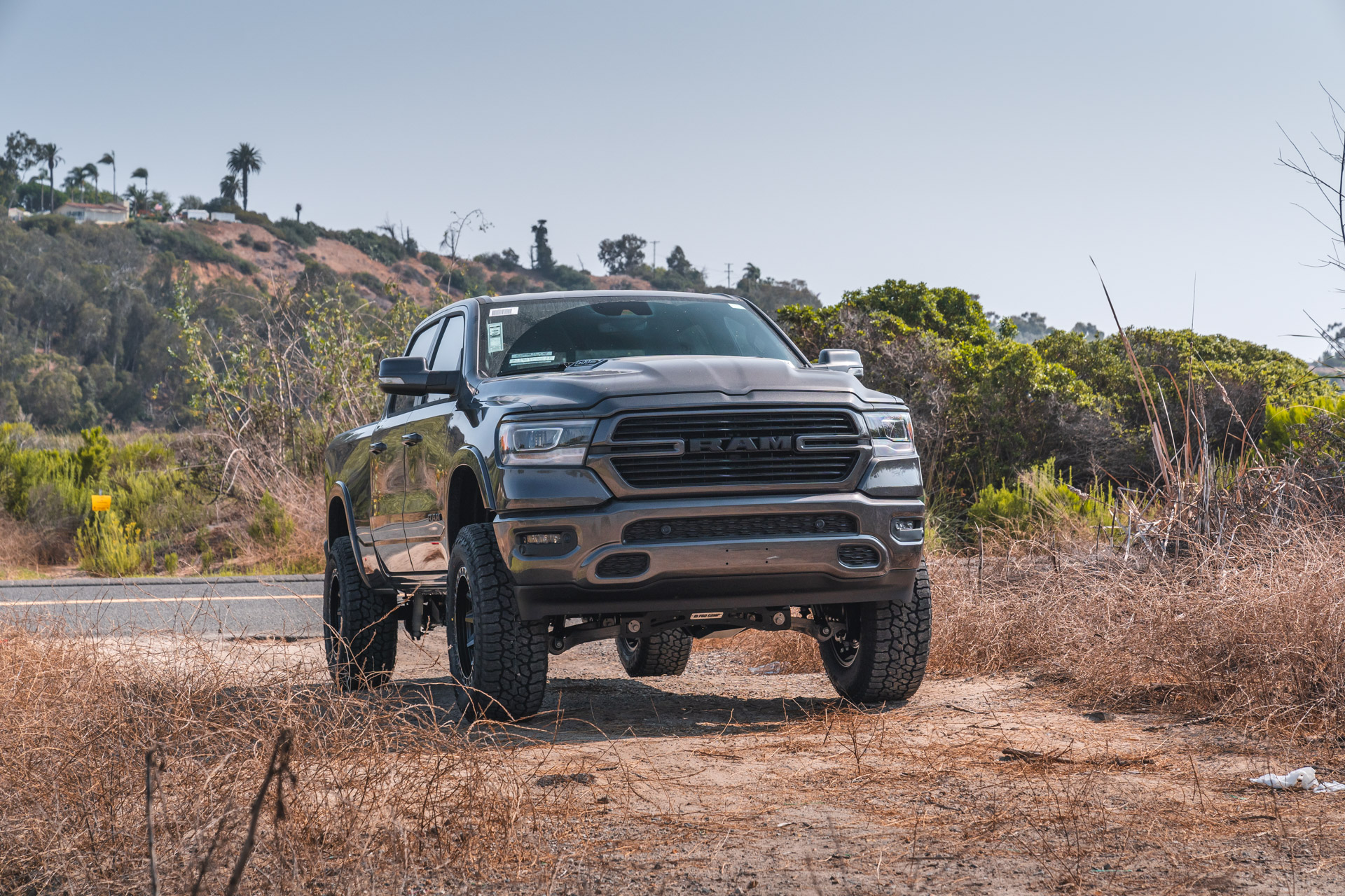 RAM 1500 Lifted on Fuel Wheels