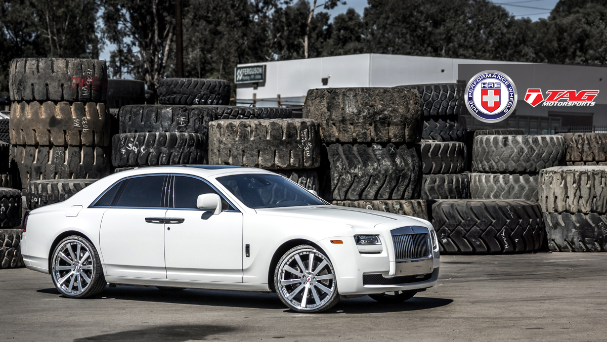 ROLLS ROYCE ON HRE 943RL WHEELS