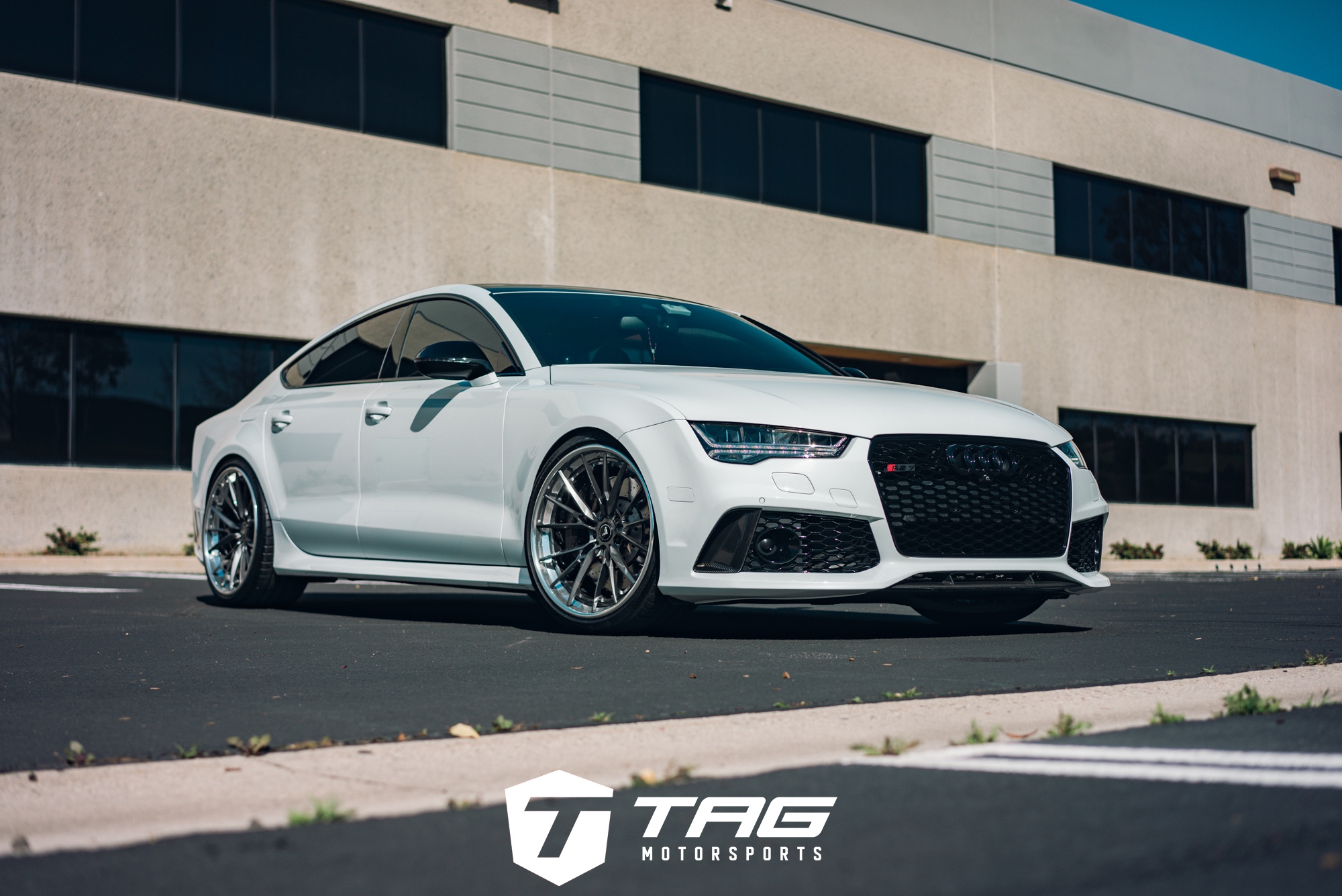 TAG Audi RS7 with Vorsteiner Wheels