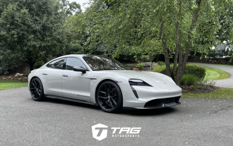 Taycan Turbo S on HRE P101SC Wheels