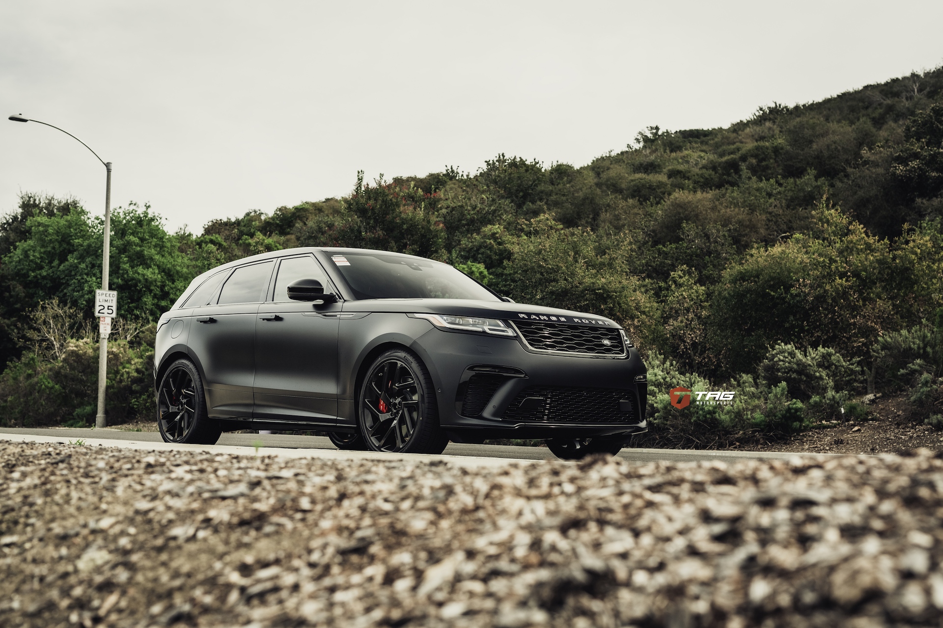 Velar SVA with TAG Powdercoated Wheels