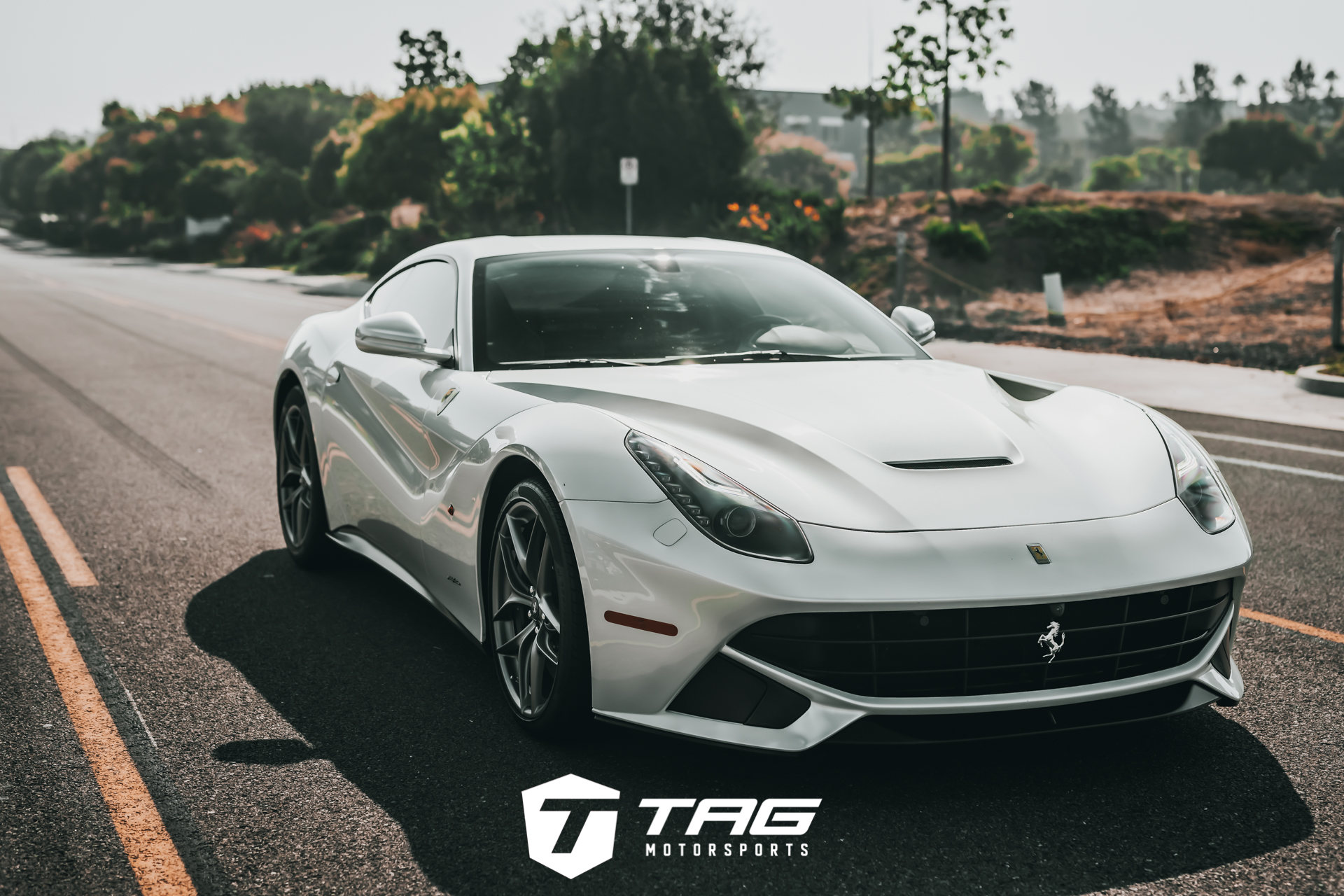 F12 on Novitec Springs with Capristo Exhaust