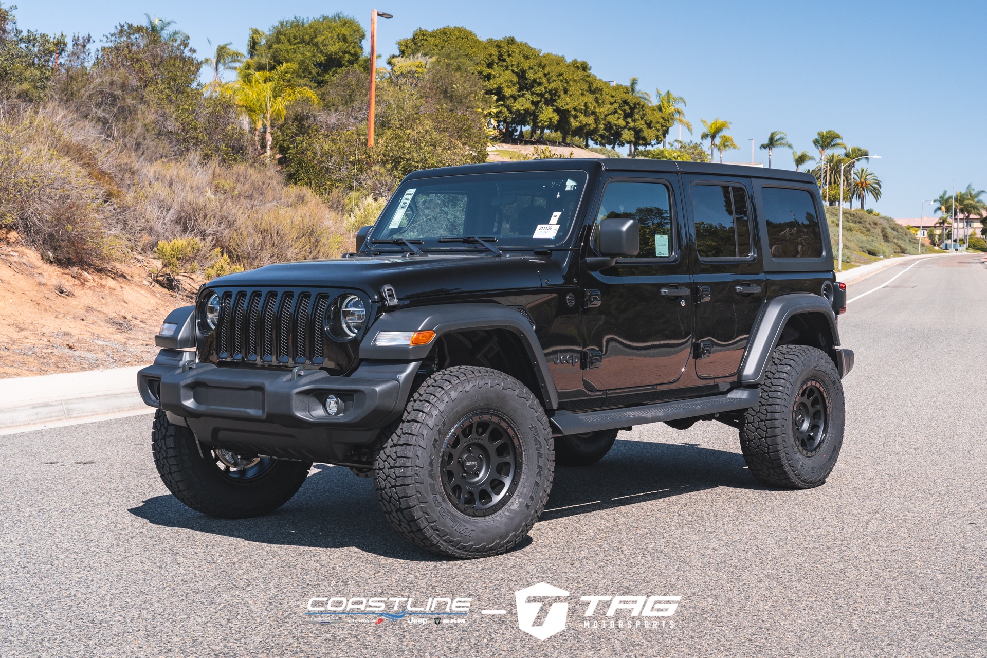 Wrangler Unlimited Lifted on Method Wheels