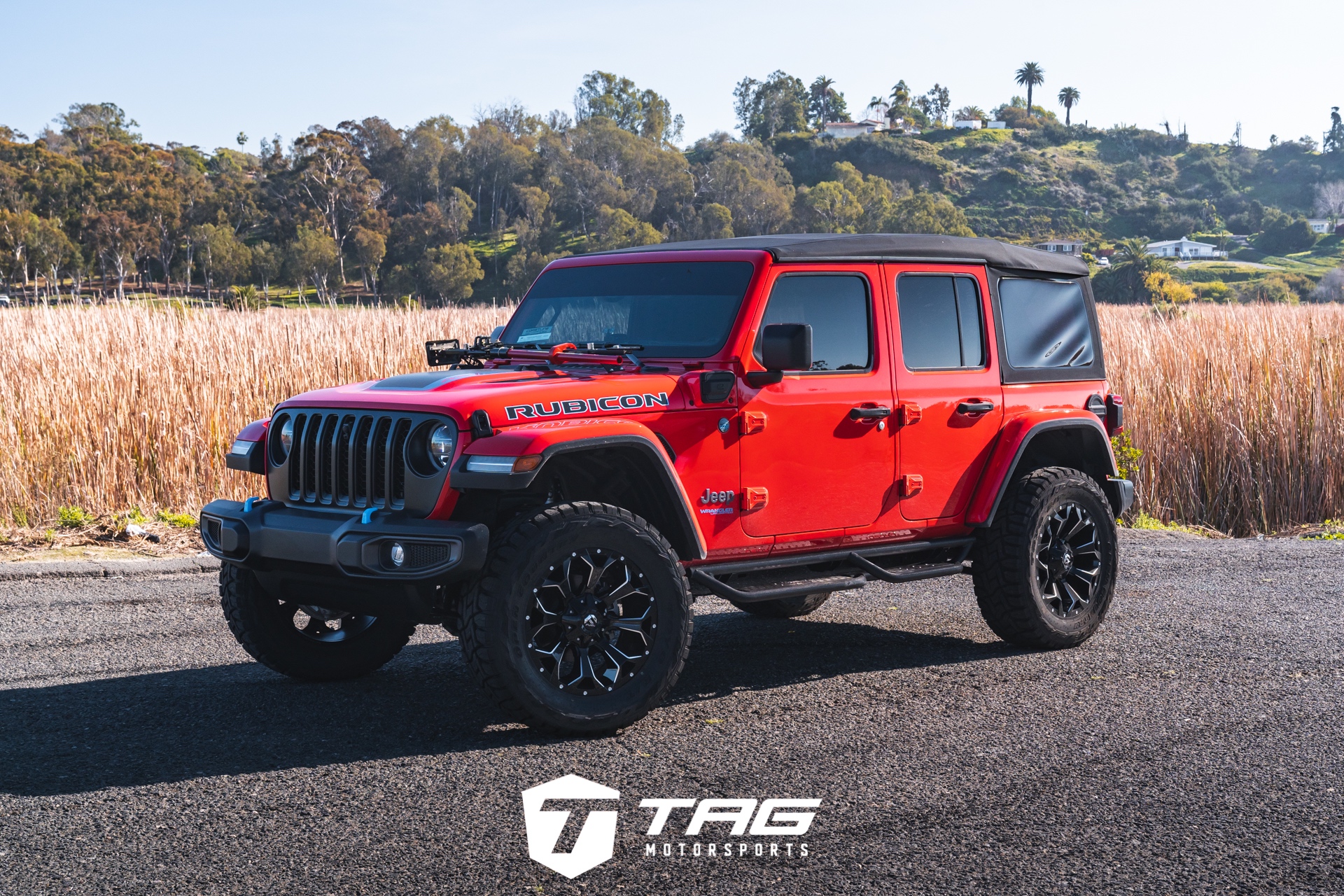 Wrangler 4XE Rubicon on Fuel Wheels