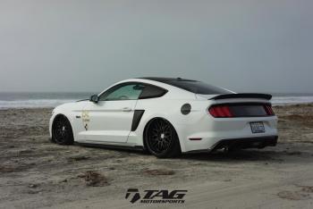 16' Mustang GT on HRE FlowForm FF04 Wheels in Satin Bronze Finish