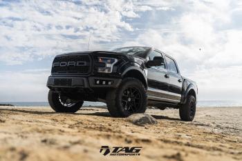 17' Raptor on HRE P161 Wheels