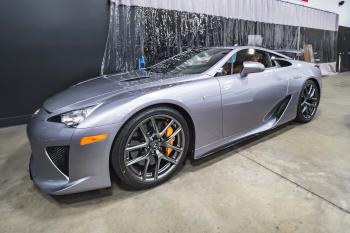 Lfa Stock Rims TAG LFA on BBS LM Wheels | XPEL Clear Bra