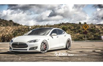 14' Tesla on ADV Wheels