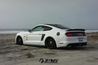 17' Mustang GT on HRE Wheels