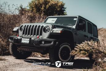 Wrangler Rubicon with Mopar Wheels and Red Leather