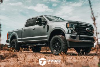 2020 F250 Lariat Lifted on Offroad Tires