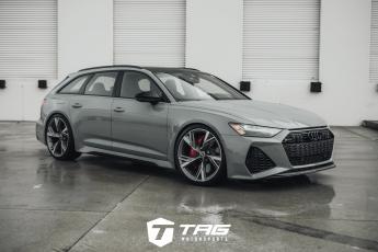 Nardo Grey RS6 with CETE Lowering