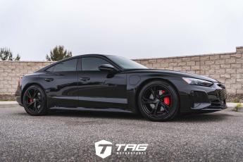 E-tron GT with TAG Blackout and Painted Calipers