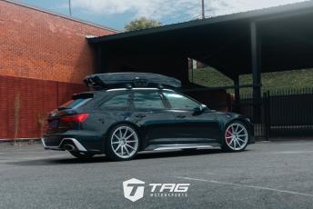 C8 RS6 on 22" BC Forged RZ10 Wheels