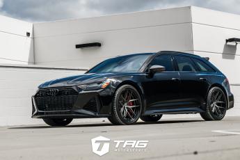 C8 RS6 on HRE S101SC Forged Wheels