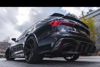 Urban RS6 with AWE Exhaust | Vossen HF-5