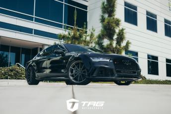 Audi RS7 with TAG Blackout and TSW Wheels