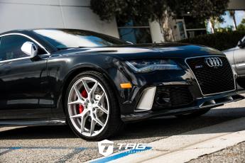 C7 RS7 on Vossen HF-5 Wheels