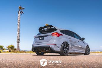 Focus RS on Volk TE37s with AWE Exhaust