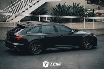 C8 RS6 on HRE S101SC Wheels | Akrapovic | KW