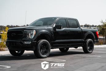F150 with TAG Blackout and VenomRex Wheels