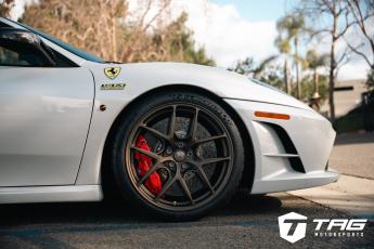430 Scuderia 16M on HRE R101 LW Wheels